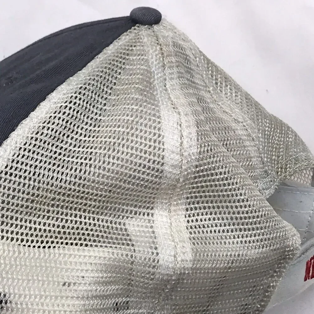 Coors Light NFL Trucker Hat Charcoal Mesh Vintage Hook Loop Strap NFL Fan Gear